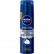 Піна для гоління Nivea Men Класична зволожуюча з алое вера 200 мл (4005808222599)