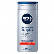 Гель для душу Nivea Men Срібний захист з іонами срібла 250 мл (4005808518111)