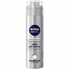 Піна для гоління Nivea Men Срібний захист з іонами срібла 200 мл (4005808540181)