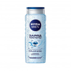 Гель для душу Nivea Men Заряд чистоти 500 мл (4005900054319)