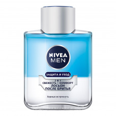 Лосьйон після гоління Nivea Men 2 в 1 Свіжість та Комфорт 100 мл (4005900361479)