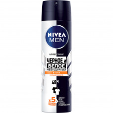 Антиперспірант Nivea Men Чорне і Біле Невидимий Extra спрей 150 мл (4005900730534)