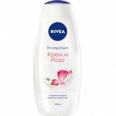 Гель для душу Nivea Крем і Троянда з маслом мигдалю 500 мл (4005900734952)