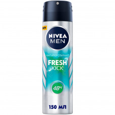 Антиперспірант Nivea Men Fresh Kick спрей 150 мл (4005900842763)