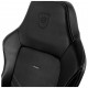 Крісло ігрове Noblechairs HERO Black/Platinum White (NBL-HRO-PU-BPW)