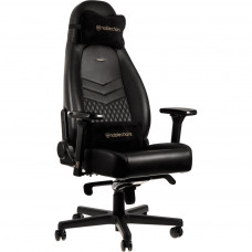 Крісло ігрове Noblechairs Icon Real Leather Black (NBL-ICN-RL-BLA)