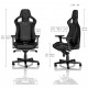 Крісло ігрове Noblechairs Epic Gaming Black Edition (NBL-PU-BLA-004)