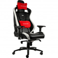 Крісло ігрове Noblechairs Epic Series Real Leather Black/Whtite/Red (NBL-RL-EPC-001)