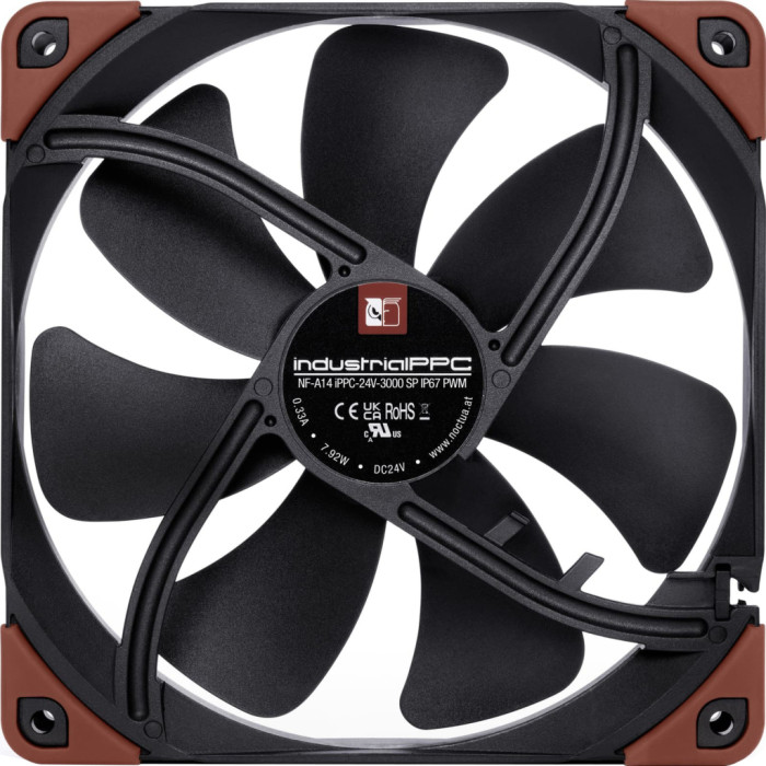 Кулер до корпусу Noctua NF-A14iPPC-24V-3000 SP IP67 PWM