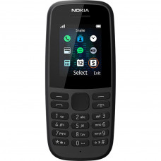 Мобільний телефон Nokia 105 DS 2019 Black (16KIGB01A01)