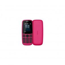 Мобільний телефон Nokia 105 SS 2019 Pink (16KIGP01A13)