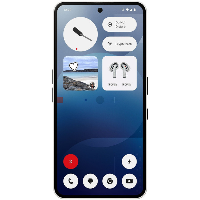 Мобільний телефон Nothing Phone (3a) 8/128Gb White (920020W)