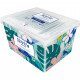 Ватні палички Novita Delicate Deco-box у квадратній коробці 300 шт. (4823071643909)