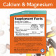 Мінерали Now Foods Кальцій і Магній, Calcium & Magnesium 2: 1 Ratio, 100 таблет (NF1270)