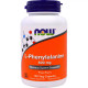 Вітамін Now Foods L-фенілаланін, L-Phenylalanine, 500мг, 120 капсул (NOW-00132)