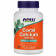 Мінерали Now Foods Кораловий Кальцій, Coral Calcium, 100 вегетаріанських капсул (NOW-01273)
