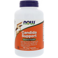 Вітамінно-мінеральний комплекс Now Foods Комплекс для Кишечника, Candida Support, 180 гелеві Капсул (NOW-03319)