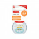 Пустушка Nuk Happy Kids Літак, 0-6 міс., блакитна (3952326)