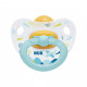 Пустушка Nuk Happy Kids Літак 6-18 міс. блакитна (3952329)