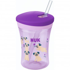 Поїльник-непроливайка Nuk Evolution Action Cup 230 мл Фіолетовий (3952383)