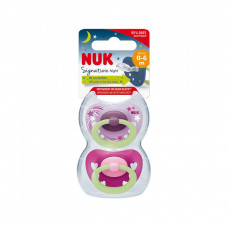 Пустушка Nuk Signature Girl +0-6 міс.2 шт (3952403)
