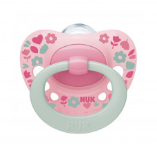 Пустушка Nuk Signature 1,5 міс - 3 роки. рожева (3952420)