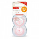 Пустушка Nuk для сну Baby Rose 0-6 міс. 2 шт. Рожева (3952946)