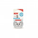 Пустушка Nuk Trendline Disney Mickey 6-18 міс., сіра з білим (3954016)