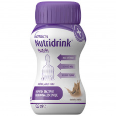 Дитяча суміш Nutricia Nutridrink Protein Mocha зі смаком мокко з високим вмістом білка та енергії 4 шт х 125 мл (8716900565366)