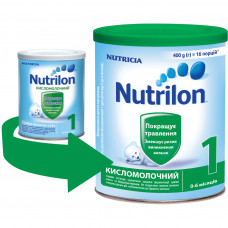 Дитяча суміш Nutrilon 1 Kисломолочний 400 г (3041091282866)