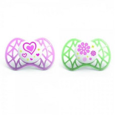 Пустушка Nuvita Air 6м+ 2шт. для девочки (NV7080Pink)