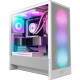 Корпус для ПК NZXT H5 Flow RGB Compact All White (CC-H52FW-R1)