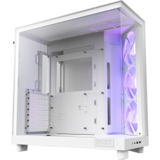 Корпус для ПК NZXT H6 Flow RGB All White (CC-H61FW-R1)