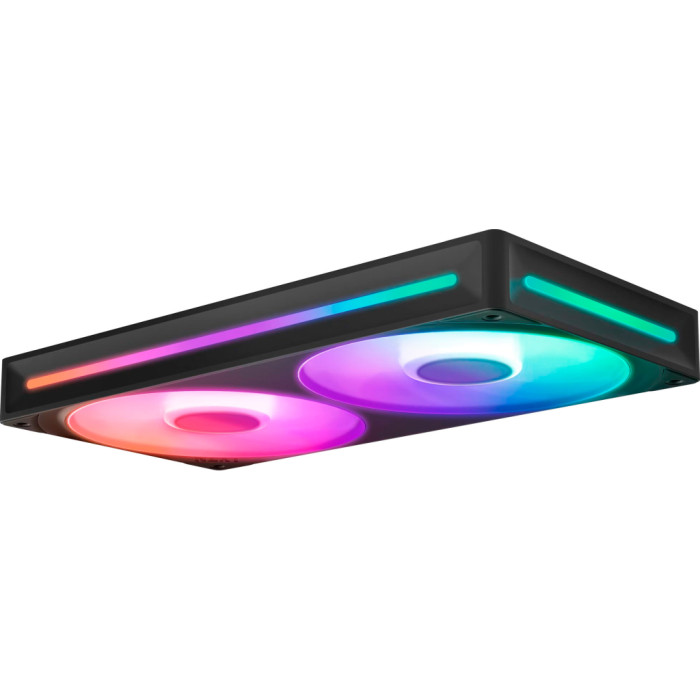 Кулер до корпусу NZXT F240 RGB Core Fan (Single Frame) - Black (RF-U24HF-B1)