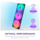 Кулер до корпусу NZXT F360 RGB Core Fan (Single Frame) - Black (RF-U36HF-B1)