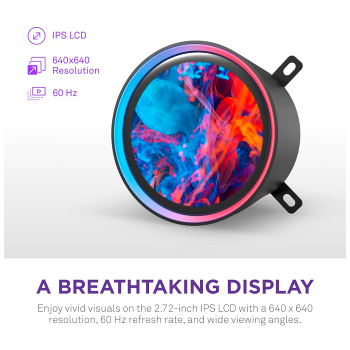 Система рідинного охолодження NZXT Kraken Elite 360mm AIO (RL-KN36E-B2)