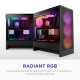 Система рідинного охолодження NZXT Kraken Core 360 Black with RGB fans Single Fra (RL-KR36C-B1)