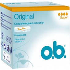 Тампони o.b. Original Super 8 шт (3574660089295)