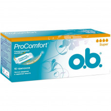 Тампони o.b. ProComfort с покрытием SilkTouch Super 16 шт (3574660234329)