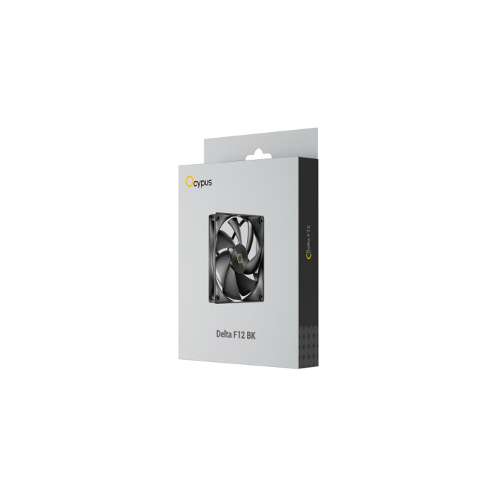 Кулер до корпусу OCYPUS DELTA F12 BK (DELTA-F12-BK1NM00X-GL)