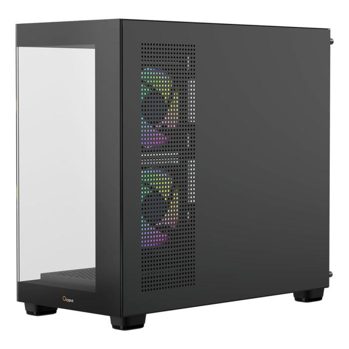 Корпус для ПК OCYPUS GAMMA C52 BK ARGB (GAMMA-C52-BKD300XX-GL)