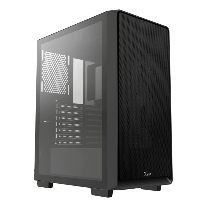 Корпус для ПК OCYPUS GAMMA C60 BK (GAMMA-C60-BKG000XX-GL)