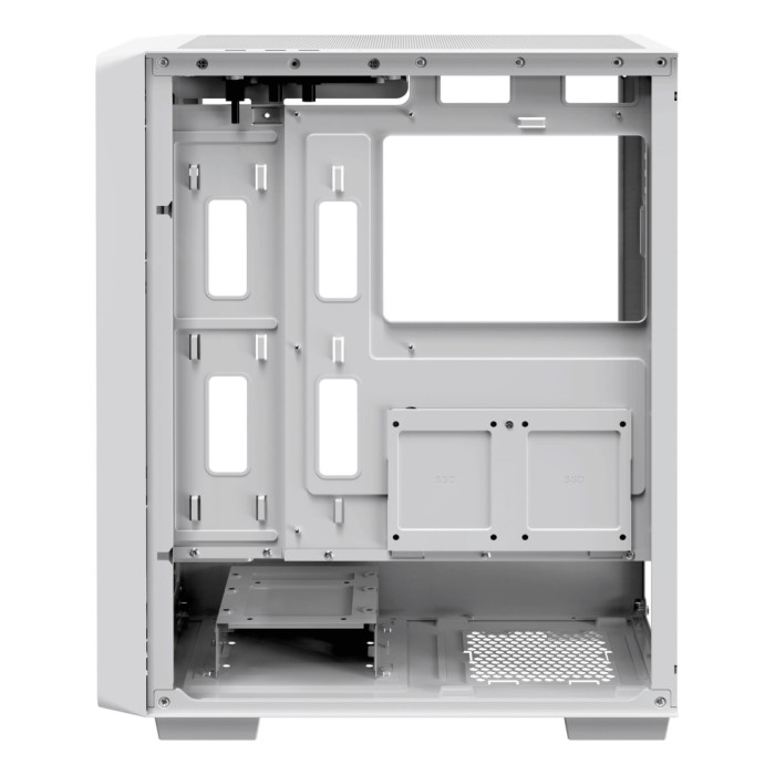 Корпус для ПК OCYPUS GAMMA C60 WH (GAMMA-C60-WHG000XX-GL)