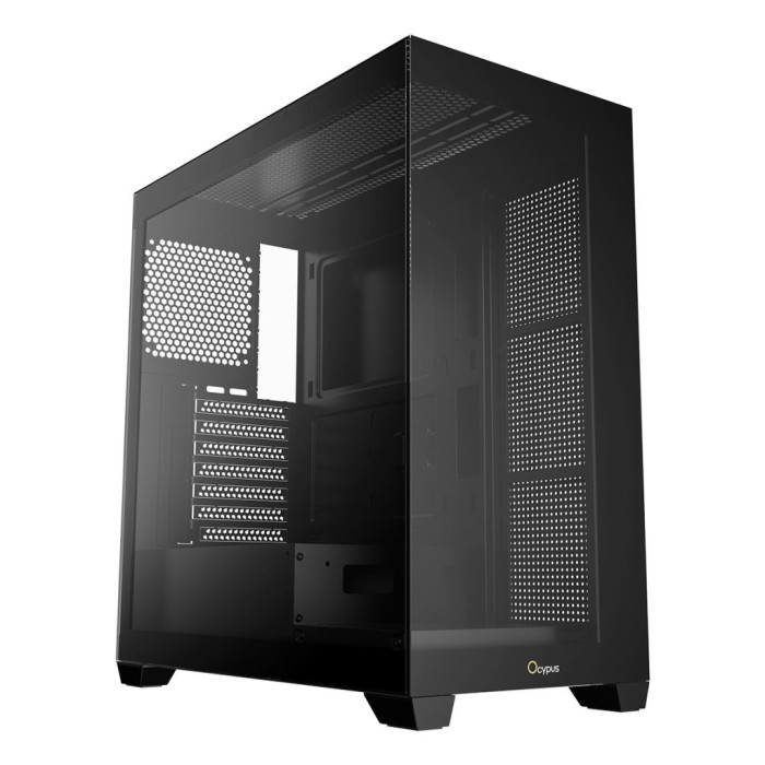 Корпус для ПК OCYPUS GAMMA C72 BK (GAMMA-C72-BKD000XX-GL)