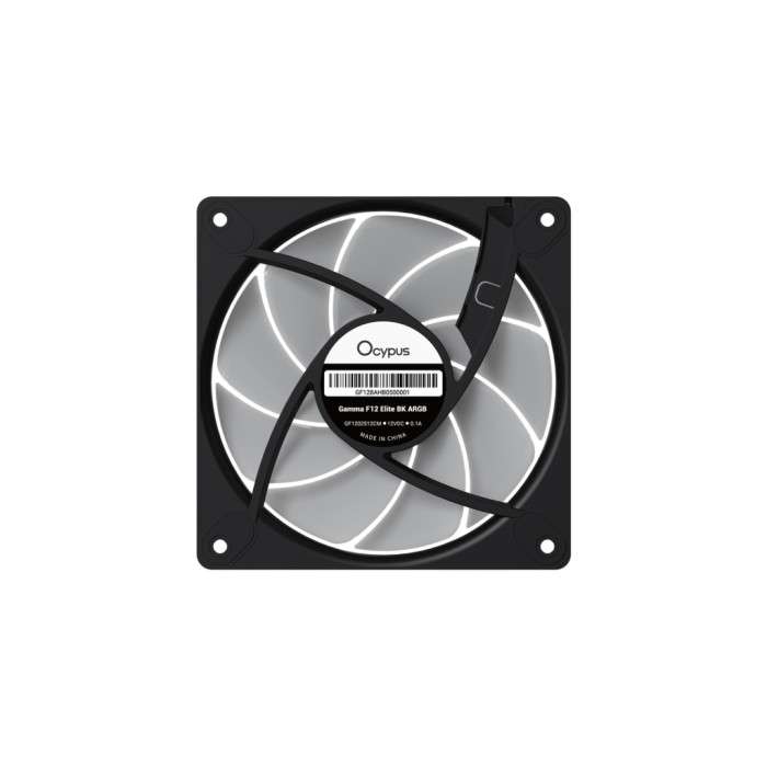 Кулер до корпусу OCYPUS GAMMA F12 ELITE BK ARGB (GAMMA-F12-BK1AM00E-GL)