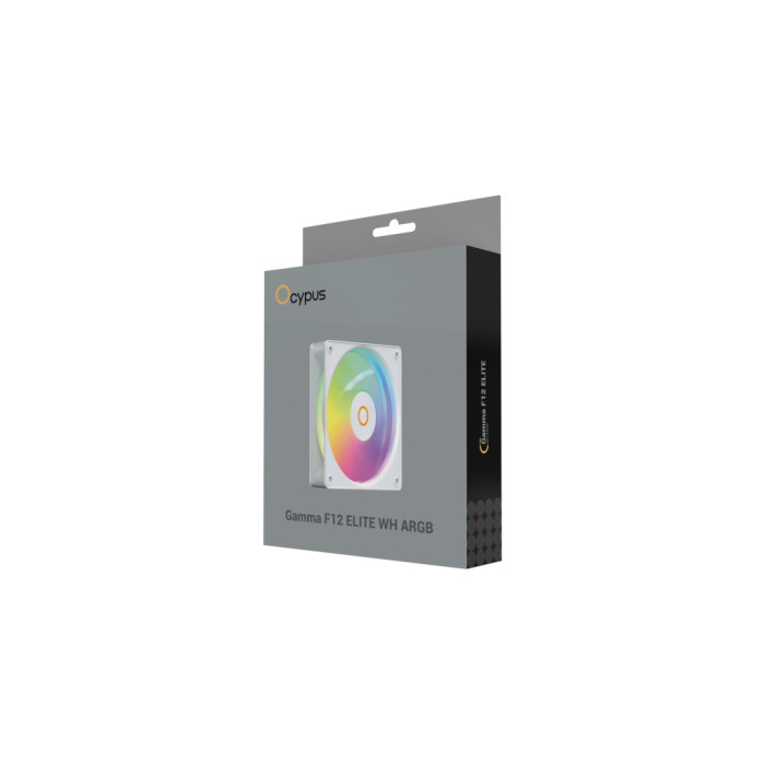 Кулер до корпусу OCYPUS GAMMA F12 ELITE WH ARGB (GAMMA-F12-WH1AM00E-GL)