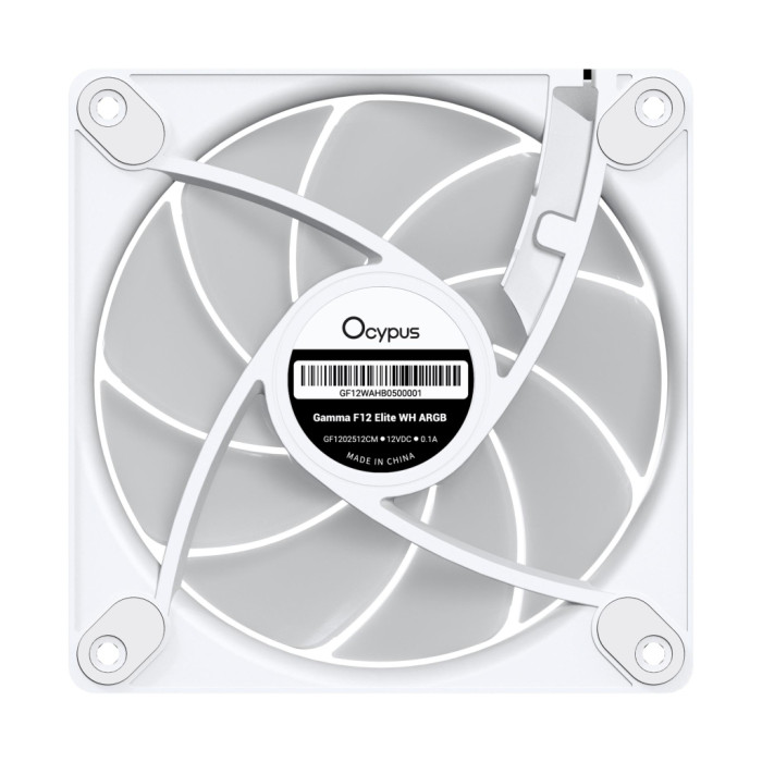 Кулер до корпусу OCYPUS GAMMA F12 ELITE WH A (GAMMA-F12-WH3AM00E-GL)