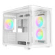 Корпус для ПК OCYPUS IOTA C50 WH CURVE ARGB DIGITAL (IOTA-C50-WHD300CD-GL)