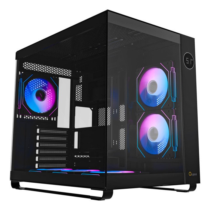 Корпус для ПК OCYPUS IOTA C70 BK ARGB (IOTA-C70-BKD600XX-GL)
