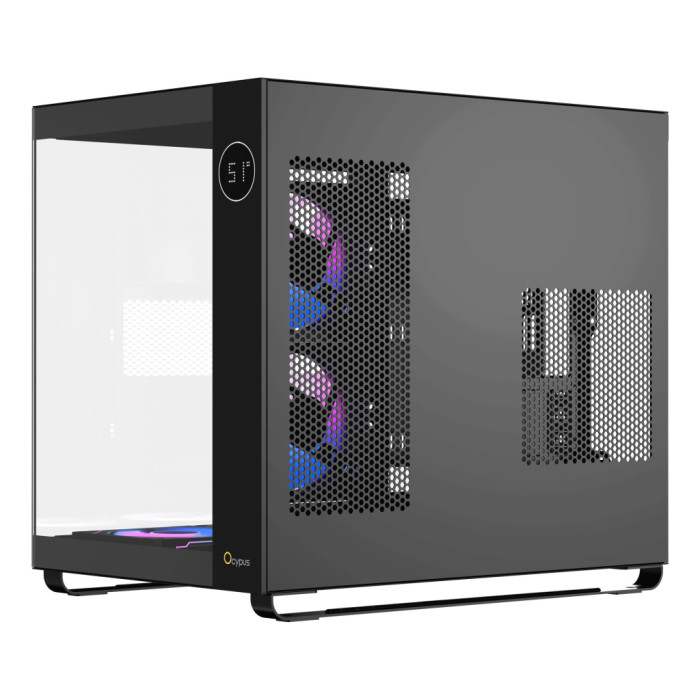 Корпус для ПК OCYPUS IOTA C70 BK ARGB (IOTA-C70-BKD600XX-GL)